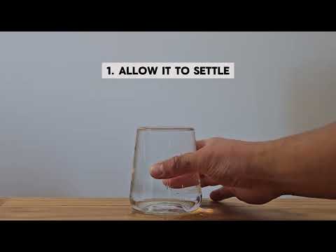 Explaining Back Pain and Stress with a Glass. [Video]