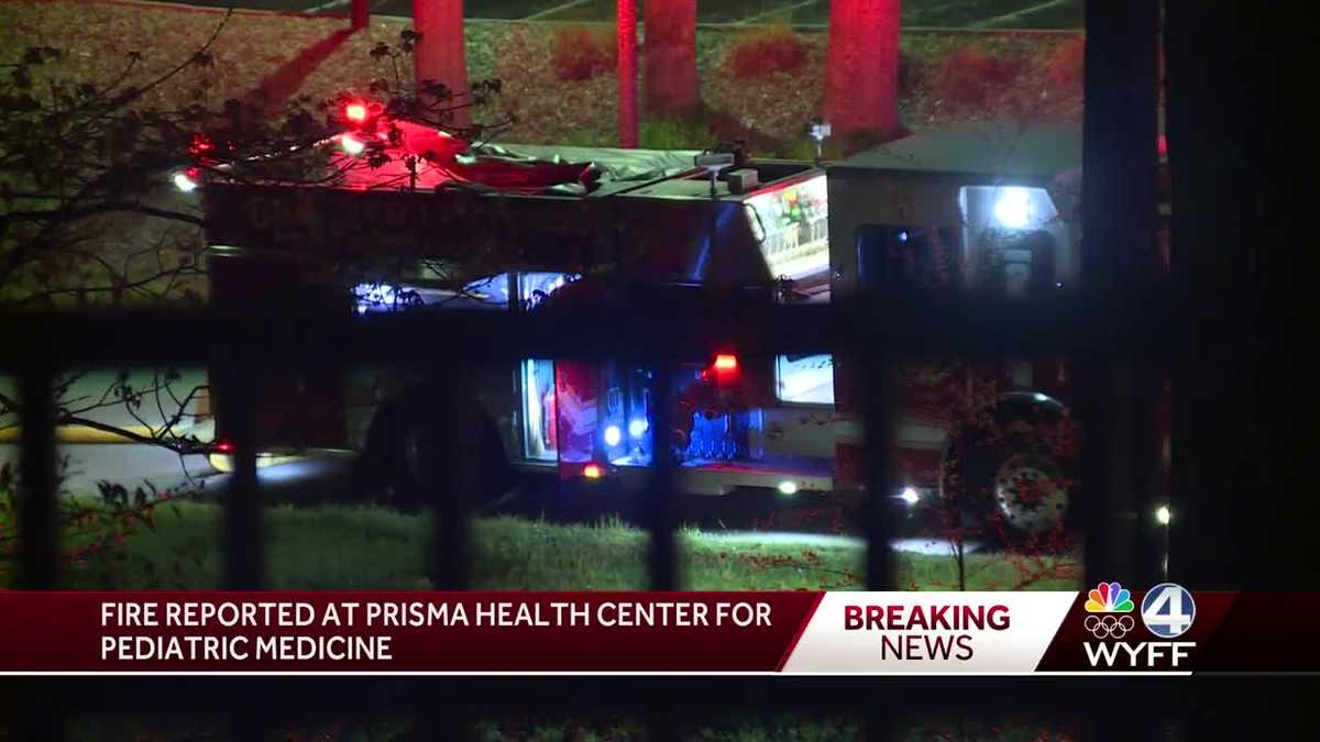 Structure fire at Prisma Health pediatrics center [Video]