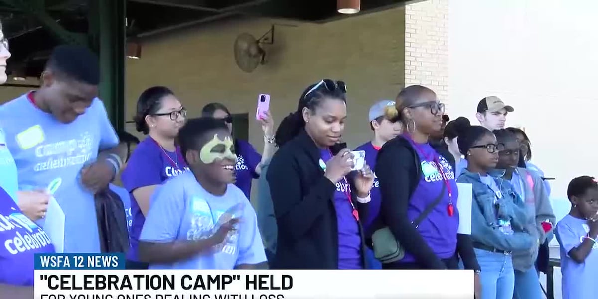 “Celebration Camp” held for young ones dealing with loss [Video]