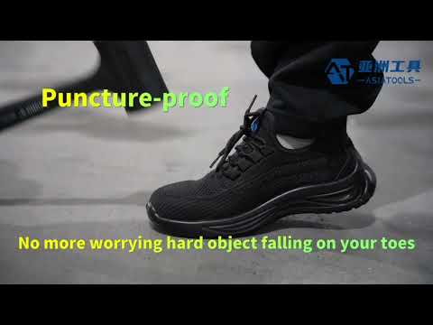 ASIATOOLS Steel Toe Shoes in 2024, Safety Work Sneakers Shoes for Ultimate Protection and Comfort [Video]