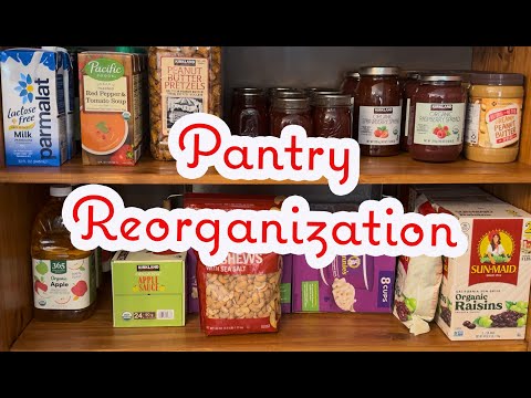 Pantry & Food Storage Reorganization [Video]