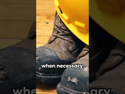 Safety First: The Importance of Safety Shoes on Construction Sites. [Video]