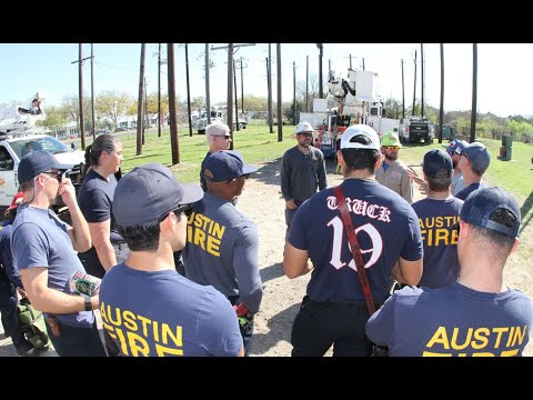 Austin Energy and Austin Fire Department team up for Electrical Safety & Hazards Training [Video]