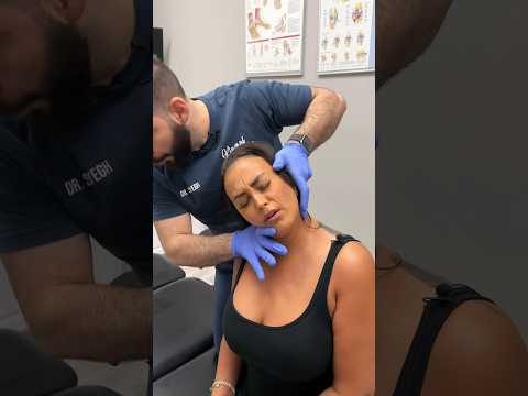 Part 3: CHIROPRACTOR CRACKS HER NECK AND BACK! 👀 She was stiff 😳 [Video]
