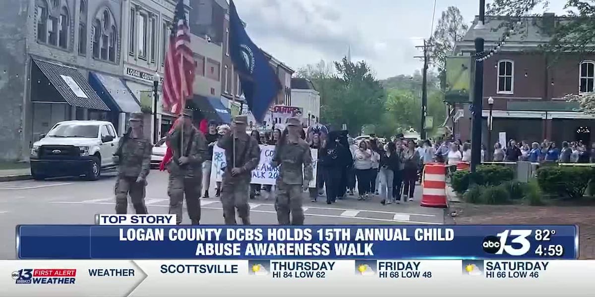 Logan County DCBS holds 15th annual Child Abuse Prevention Walk [Video]