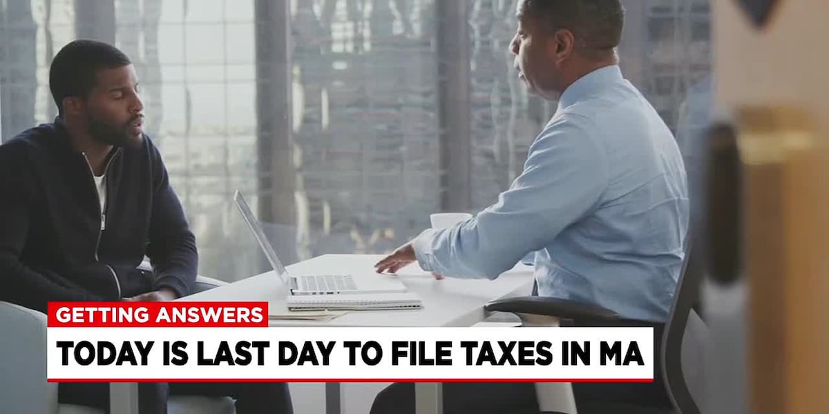 Its Tax Day in Massachusetts; last day to file taxes [Video]