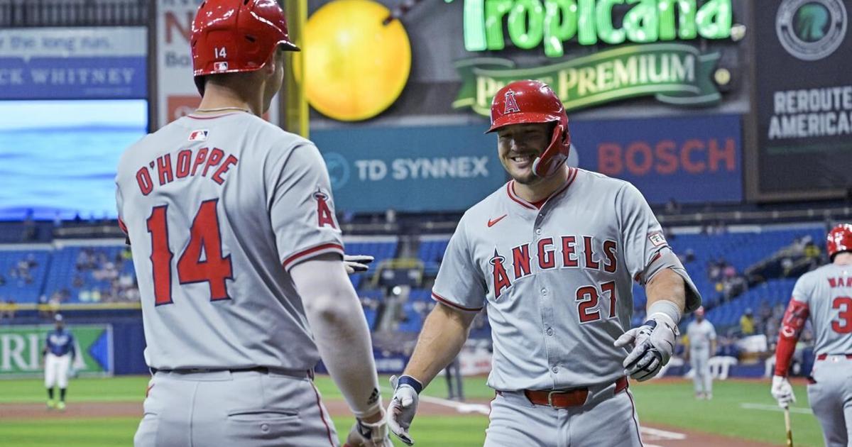 RBI singles by Anthony Rendon and Taylor Ward in the 9th inning lead Angels beat past Rays 5-4 [Video]