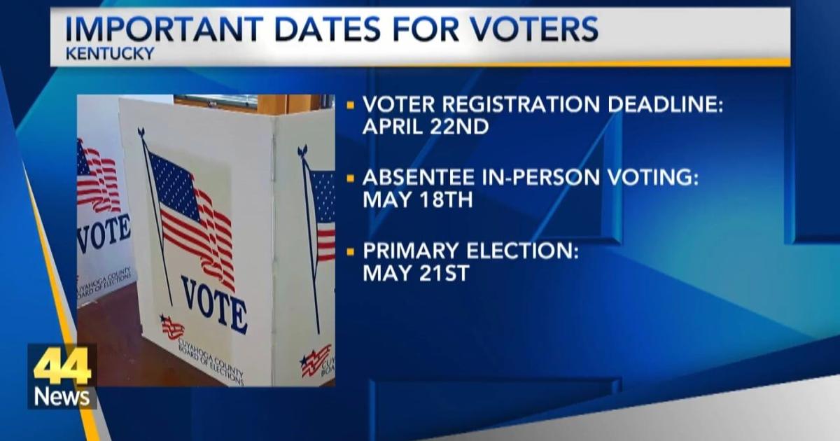 Deadline to register to vote in Primary Election is approaching in Kentucky | Video