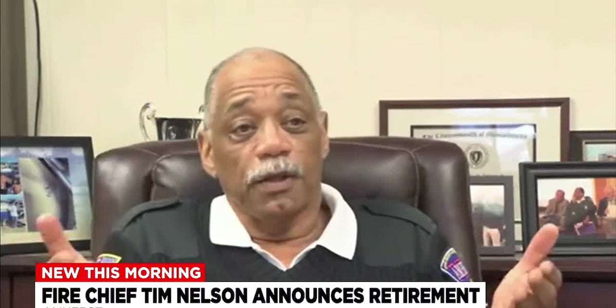 Amherst Fire Chief Tim Nelson announcing his retirement [Video]