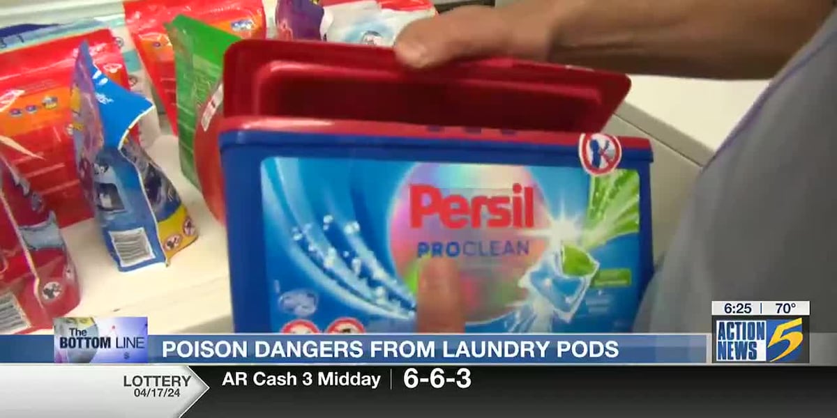 Bottom Line: Poisoning danger from recalled laundry pods [Video]