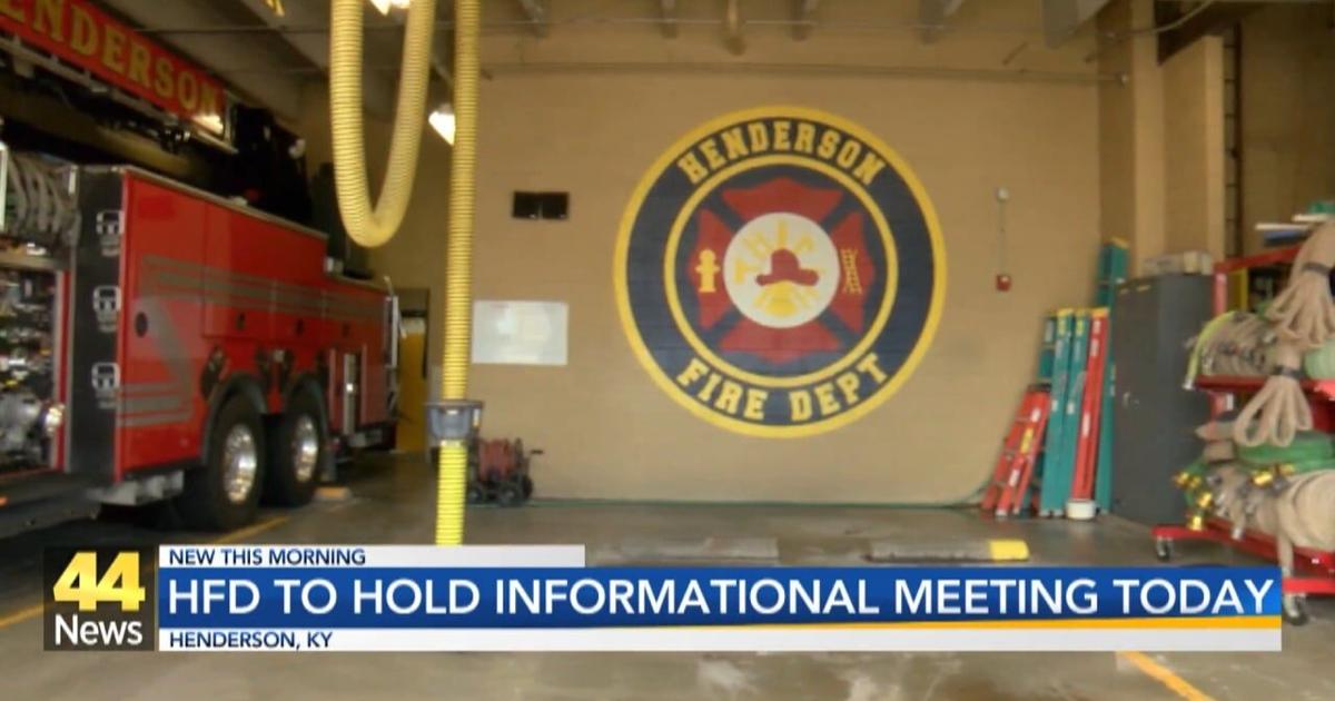 Henderson Fire Department to hold informational meeting for potential recruits Thursday night | Video