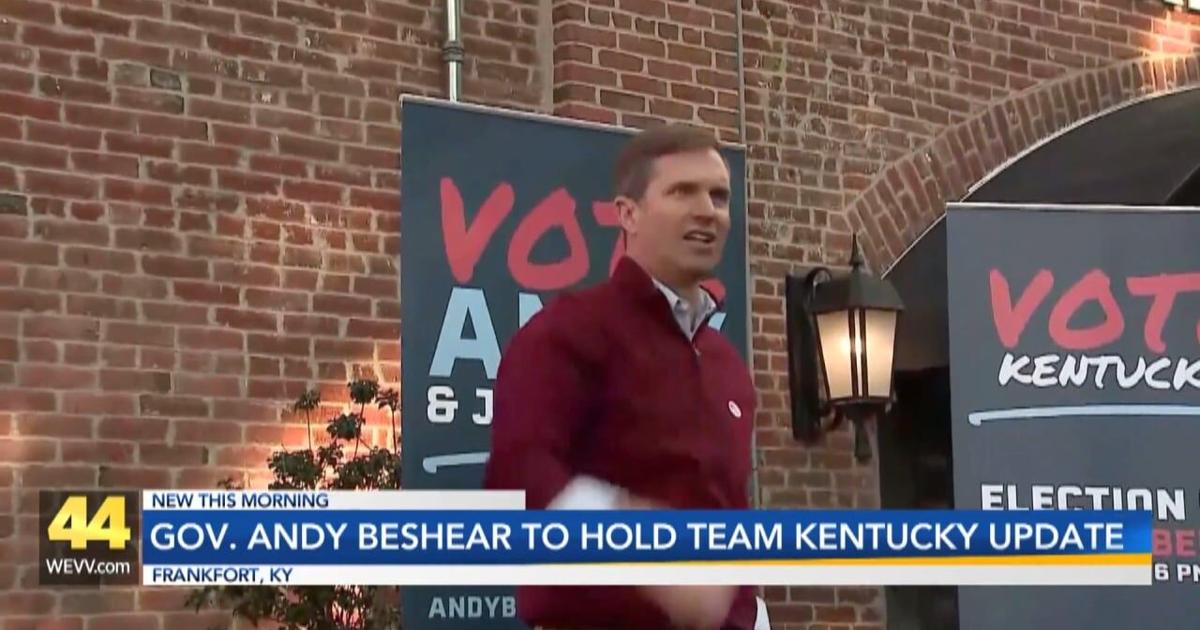 Kentucky Governor Andy Beshear to hold Team Kentucky update Thursday | Video