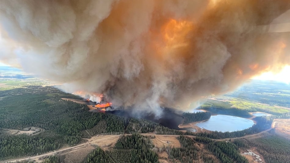 50 wildfires are burning in Alberta [Video]
