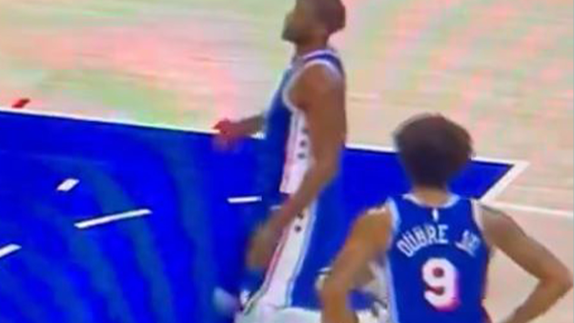 NBA fans concerned for Joel Embiid after 76ers star ‘flops’ on free throw during bizarre moment in win over Miami Heat [Video]