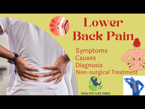 How to Identify Lower Back Pain Causes and Symptoms, and Overcome Debilitating Lower Back Pain [Video]