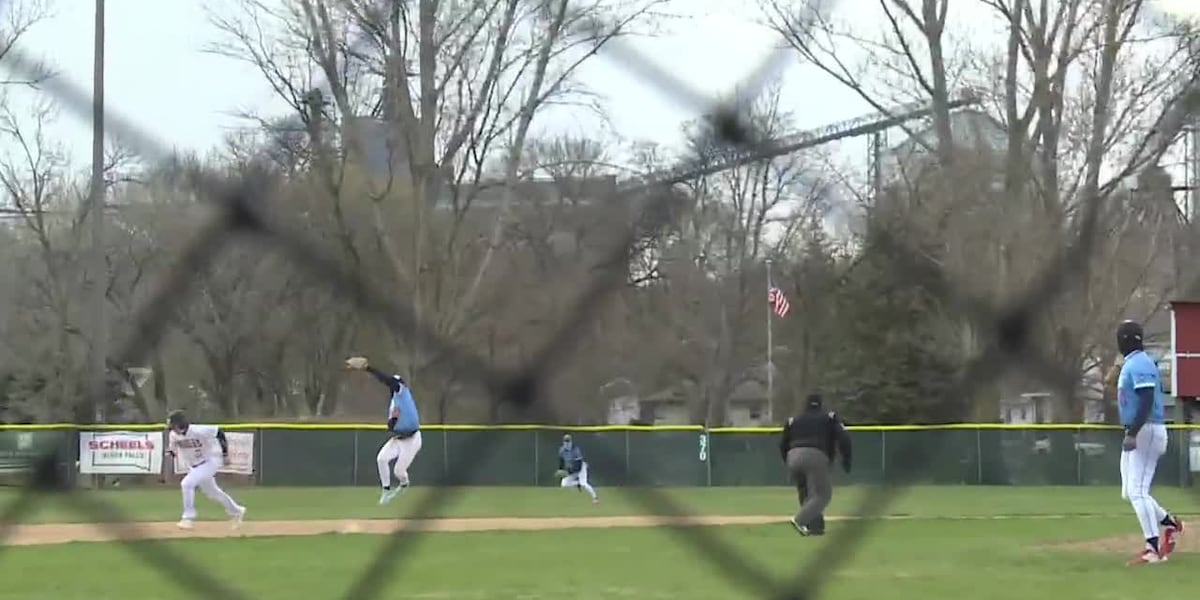Dell Rapids tops Lennox in frigid baseball battle [Video]