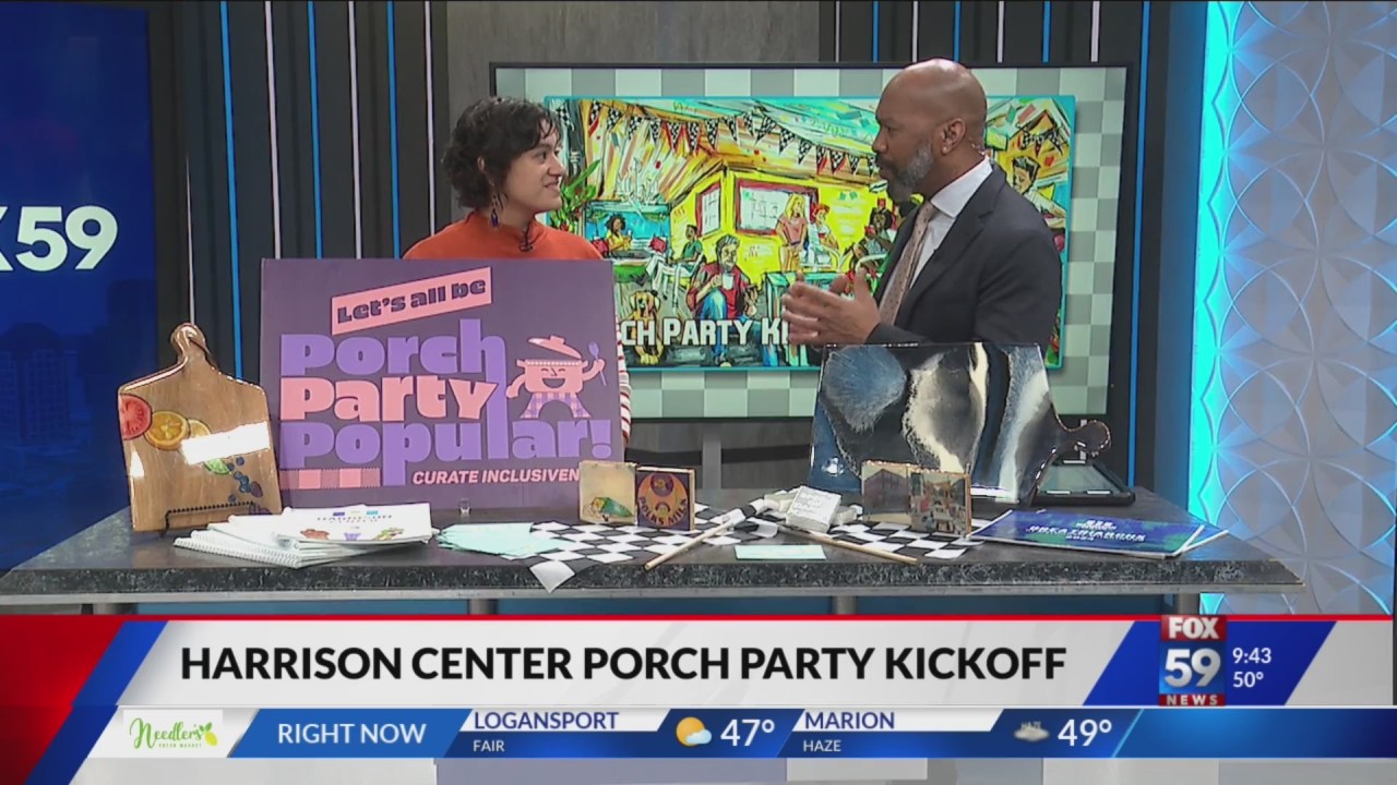 Harrison Center & IMS to host First Friday, annual Porch Party Indy Kick-Off [Video]