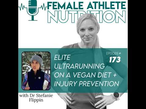 173. Elite Ultrarunning on a Vegan Diet + Injury Prevention with Dr Stefanie Flippin [Video]