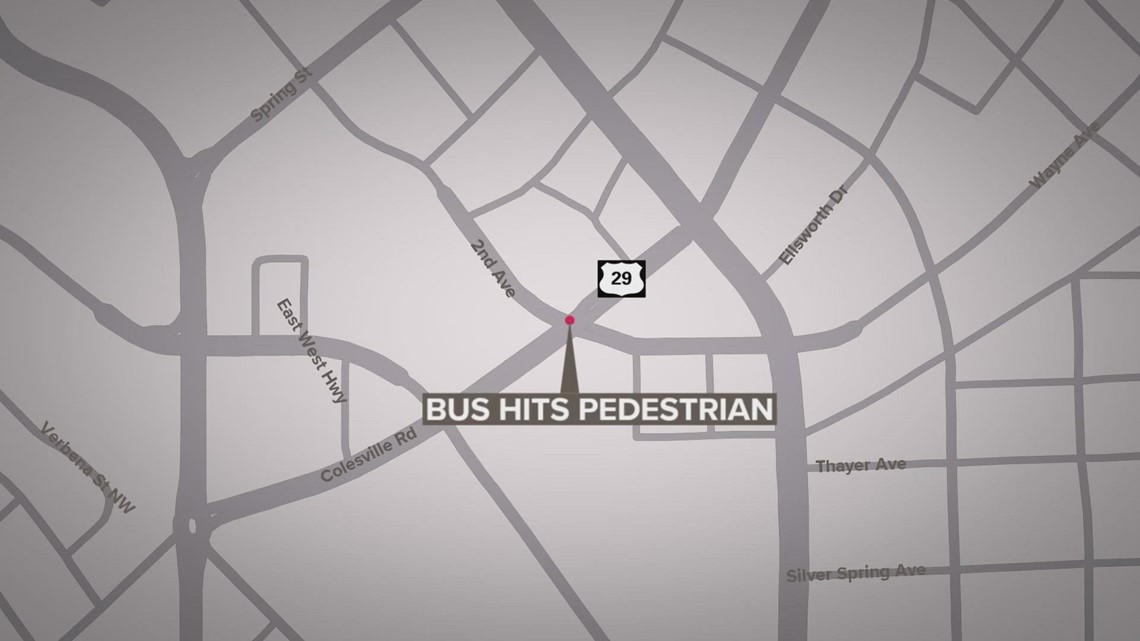 Pedestrian killed by Ride On bus in Silver Spring [Video]