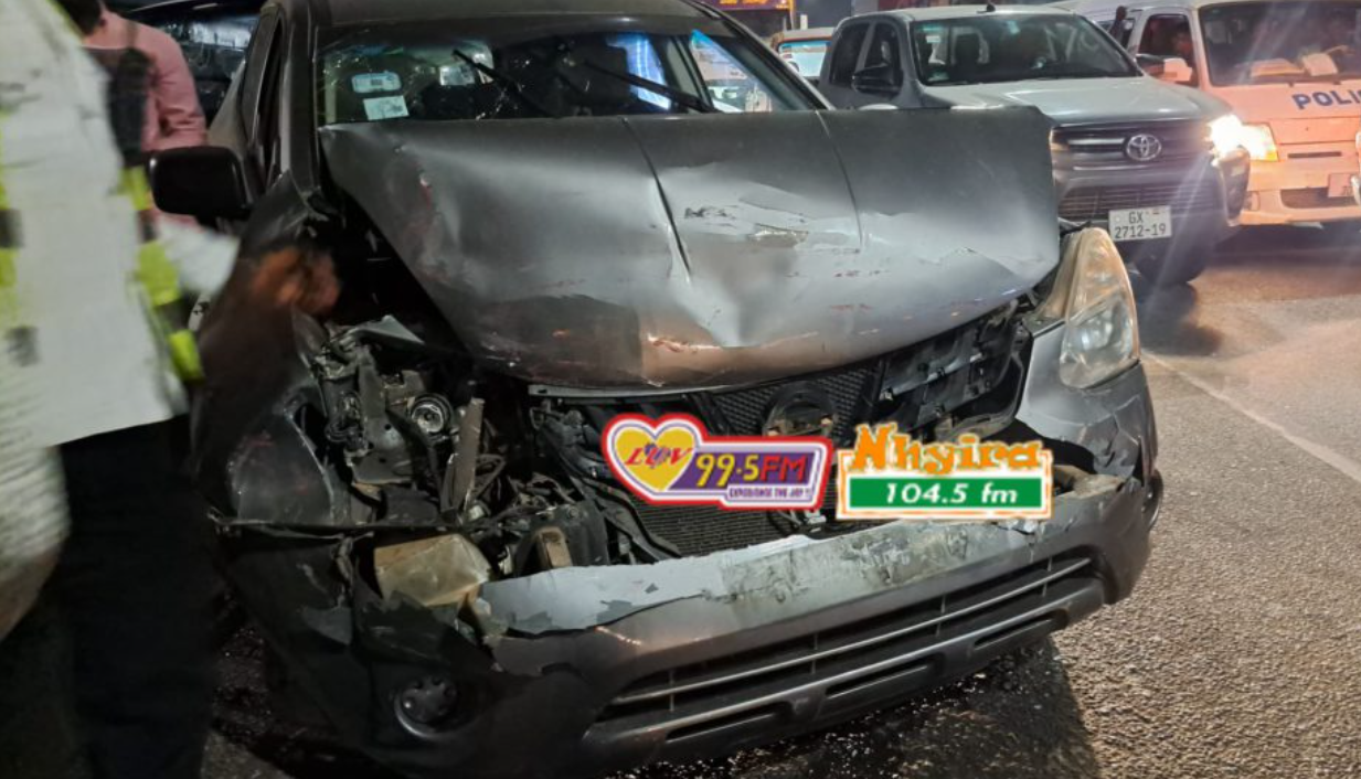 No fatalities in Kumasi Intersection crash, several suffer shock [Photos] [Video]