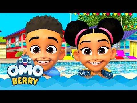 🌊 EXTENDED Fun At the Pool Water Safety Song | OmoBerry | Safety Songs For Kids & Kids Songs [Video]