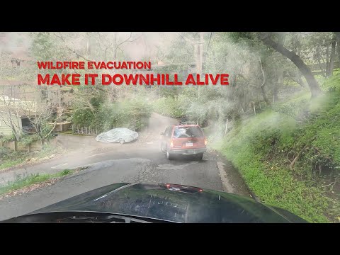 Wildfire Evacuation: Make It Downhill Alive [Video]