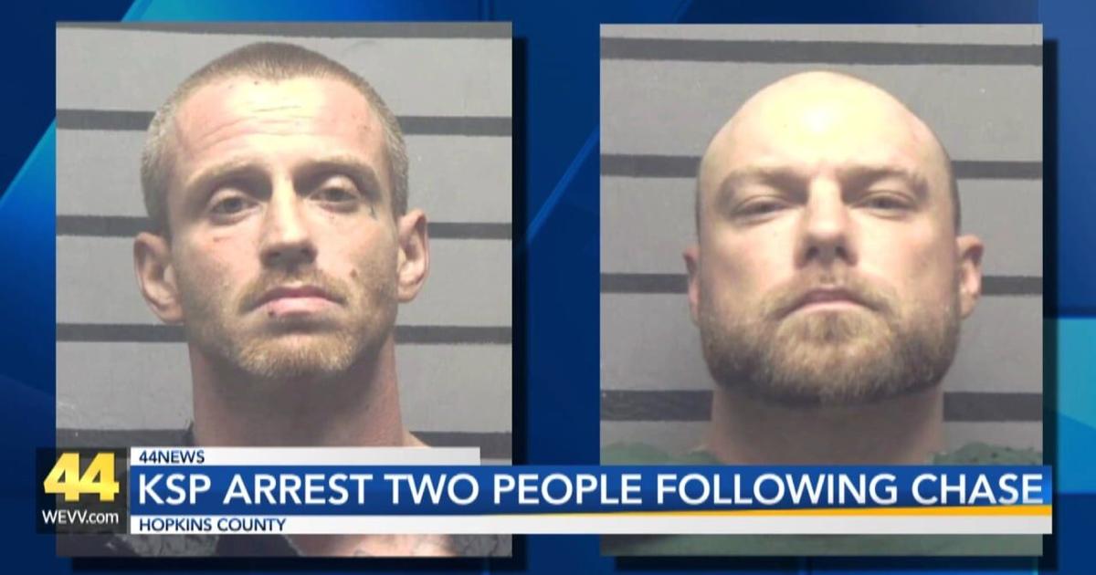 KSP arrest two people following chase in Hopkins County | Video