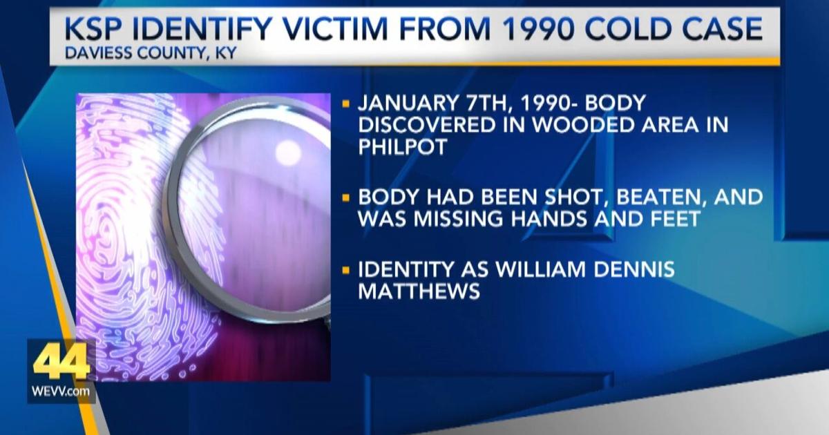 KSP identifies victim from 1990 cold case | Video