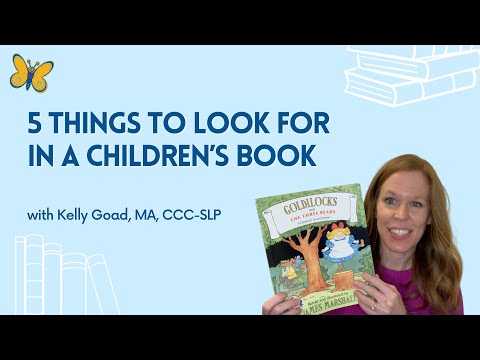 SLP Explains How to Pick A Children’s Book for Speech Development [Video]