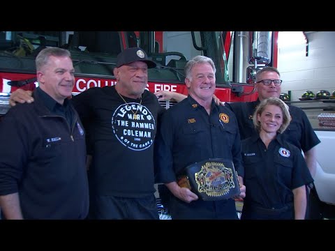 Extended interview: Former UFC Mark Coleman shares story of saving parents, talks about fire safety [Video]