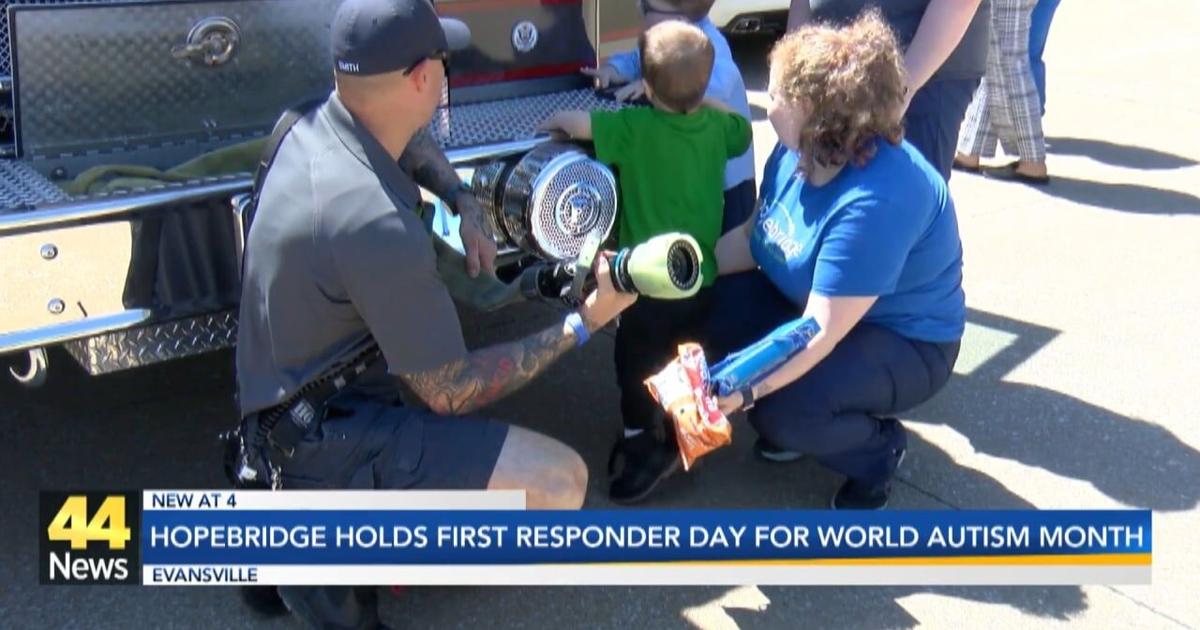 Hopebridge holds First Responders Day for World Autism Month. | Video