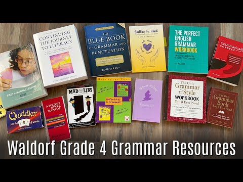 Waldorf Grade 4 Grammar Resources [Video]