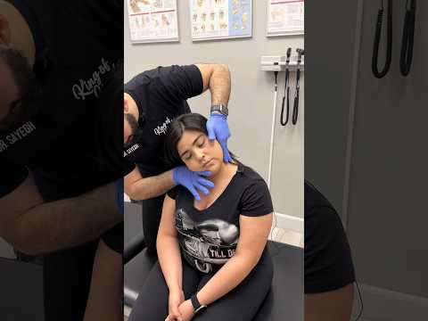Part 1: She sits all day and her back and neck are in PAIN! 😤 *HUGEEE chiropractor cracks* [Video]
