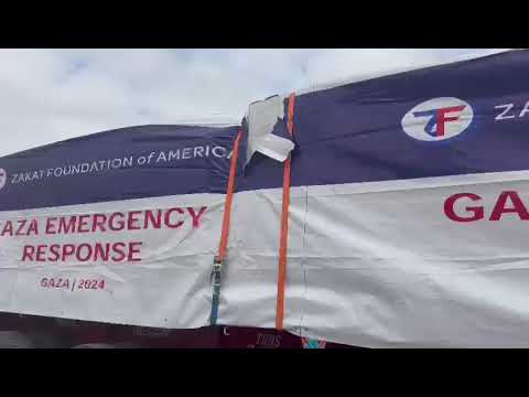 Our Humanitarian Aid Trucks Cross Into Gaza I Gaza Emergency Relief 2024 [Video]