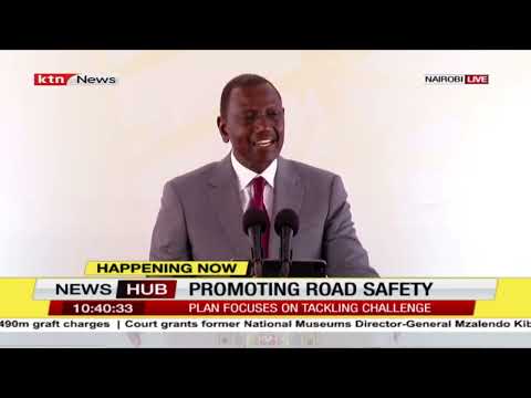 Promoting road safety: President Ruto launches road safety action plan [Video]