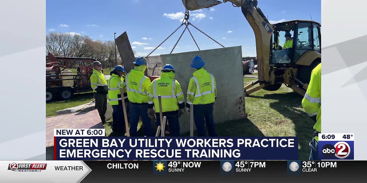 Green Bay water utility crews receive hands-on trench collapse training [Video]