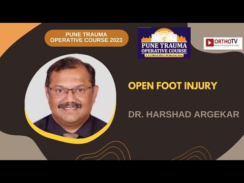 PTOC 2023 : Open Foot Injury – Dr. Harshad Argekar [Video]
