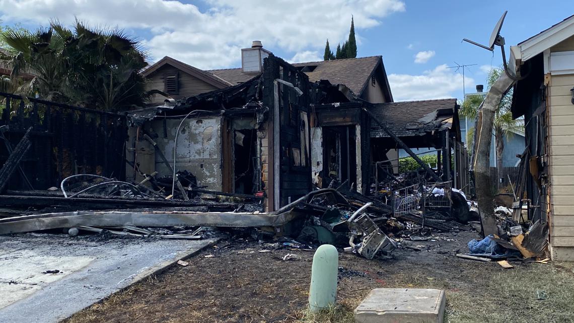 Squatters occupied Antelope home destroyed by fire: Neighbors [Video]