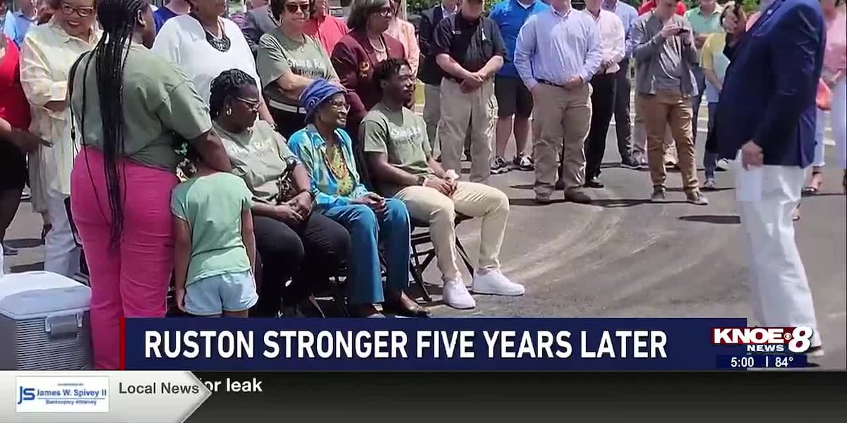 Ruston stronger five years later [Video]