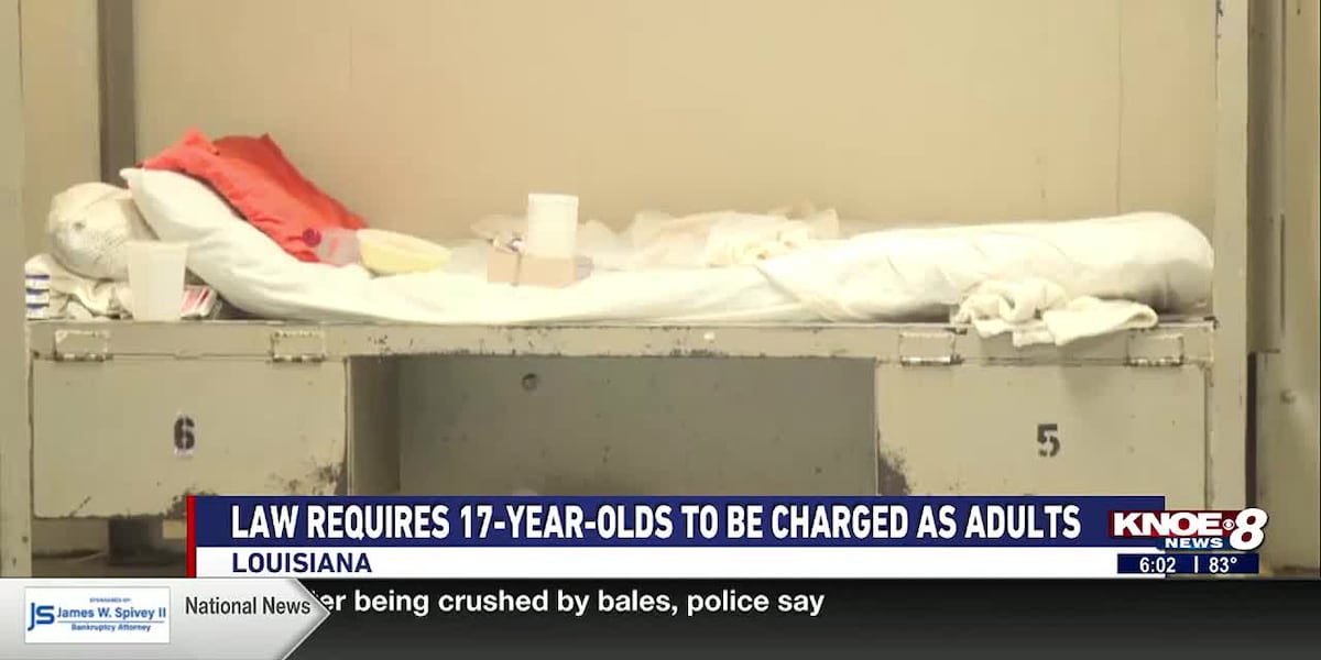 Law requires 17-year-olds to be charged as adults [Video]