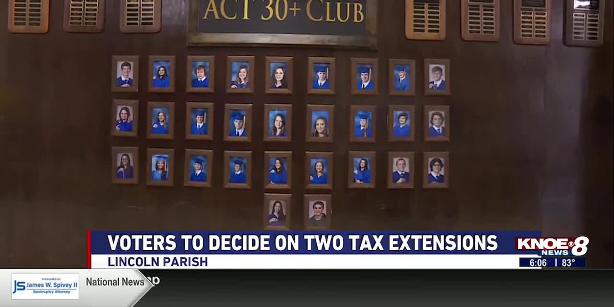 Voters to decide on two tax extensions [Video]