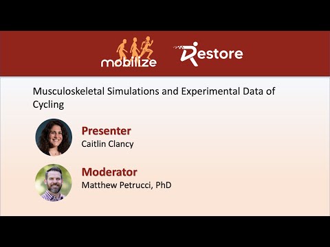 Webinar: Muscle-Driven Simulations and Experimental Data of Cycling,  Part 2 of 2 [Video]