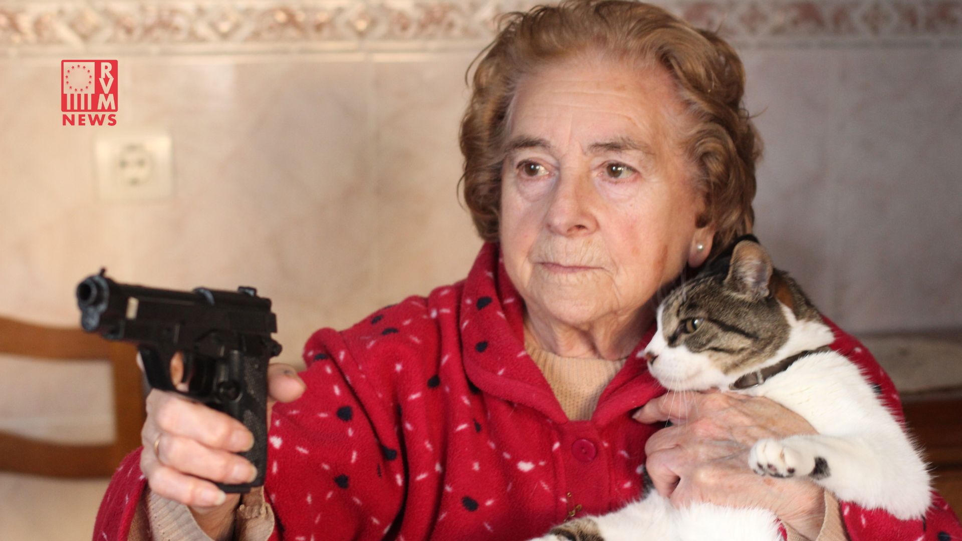 Grandma & Her Gun Save Grandchild From Runaway Criminal Home Invader [VIDEO]