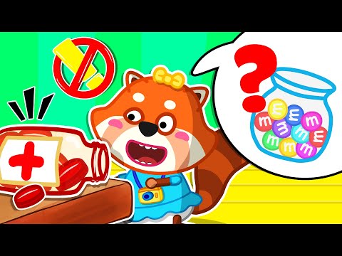 Medicine is not Candy! Baby Learns Home Safety Tips 🐺 Funny Stories for Kids @LYCANArabic [Video]