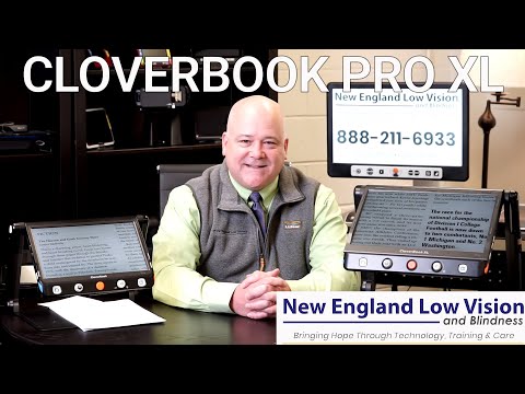NEW CloverBook Pro XL | Portable Electronic Magnifier [Video]
