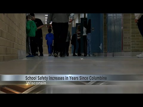 Wisconsin officials have taken school safety measures since Columbine tragedy. [Video]