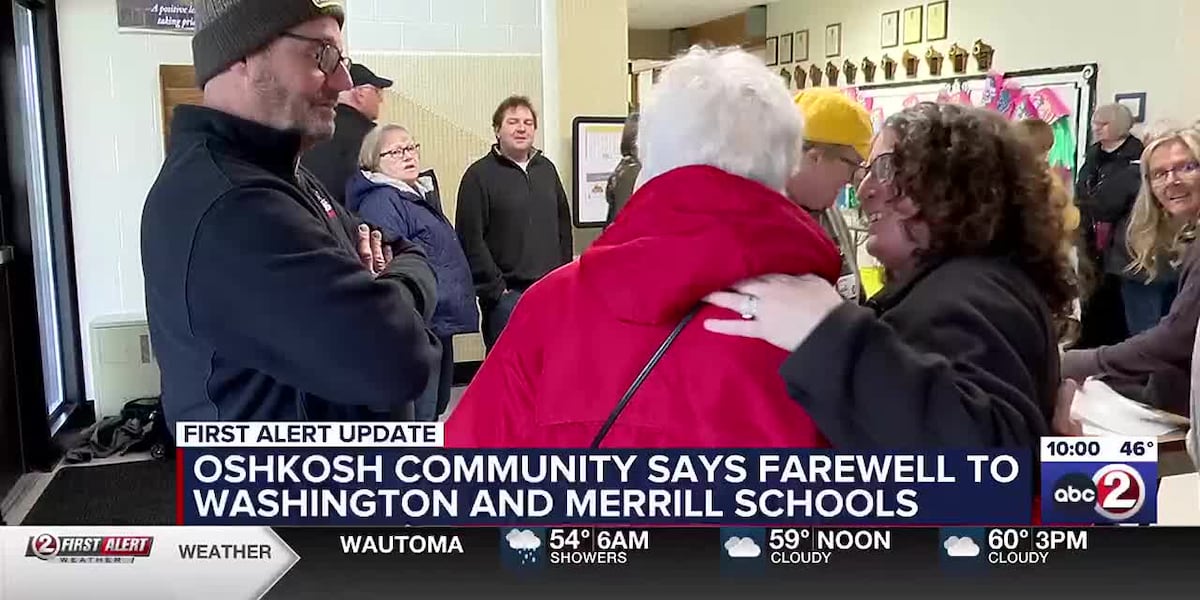 Oshkosh community says farewell to Washington and Merrill schools [Video]