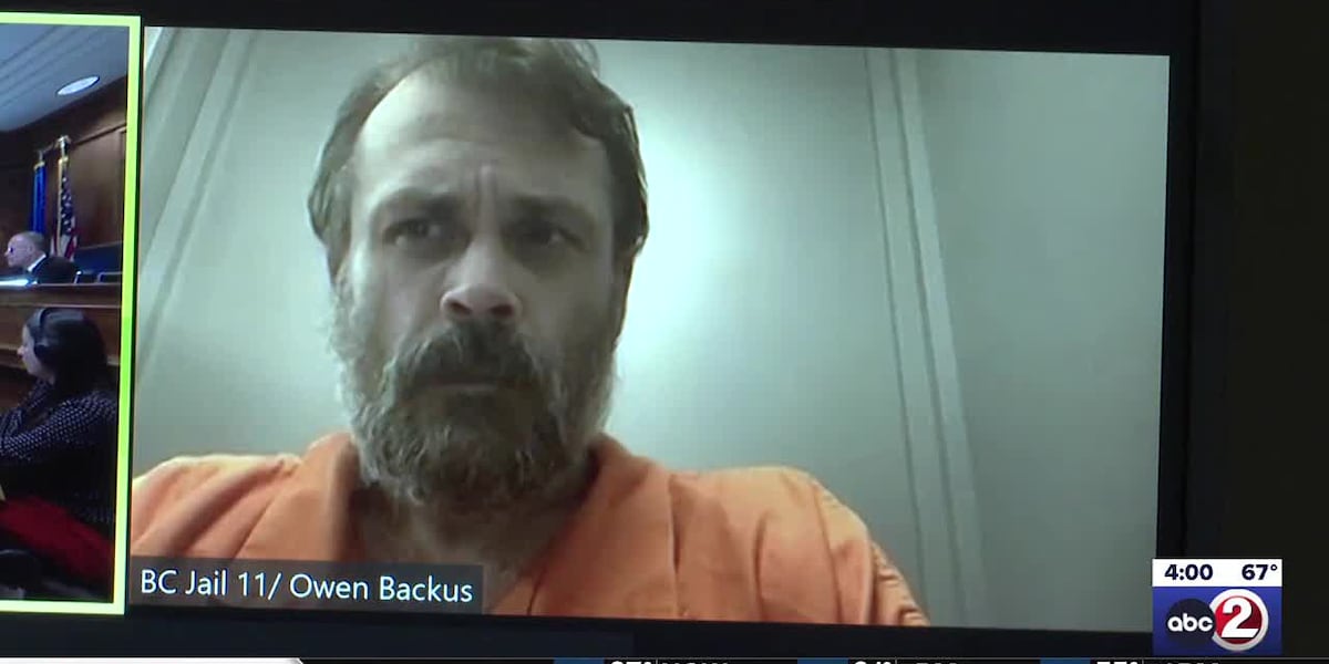 Owen Backus, suspect in Green Bay mans death, pleads not guilty to intentional homicide [Video]