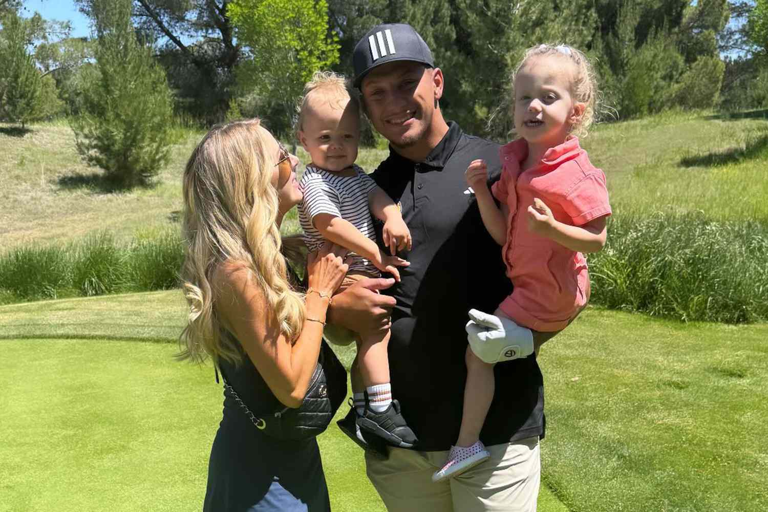 Patrick, Brittany Mahomes Have Fun with Their Kids at Charity Golf Event [Video]