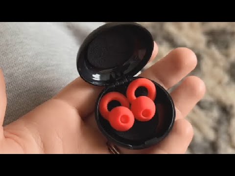 Ear Plugs for Noise Reduction Cyclone Shape,Concert Ear Plugs Review,  work so well & are reusable!! [Video]